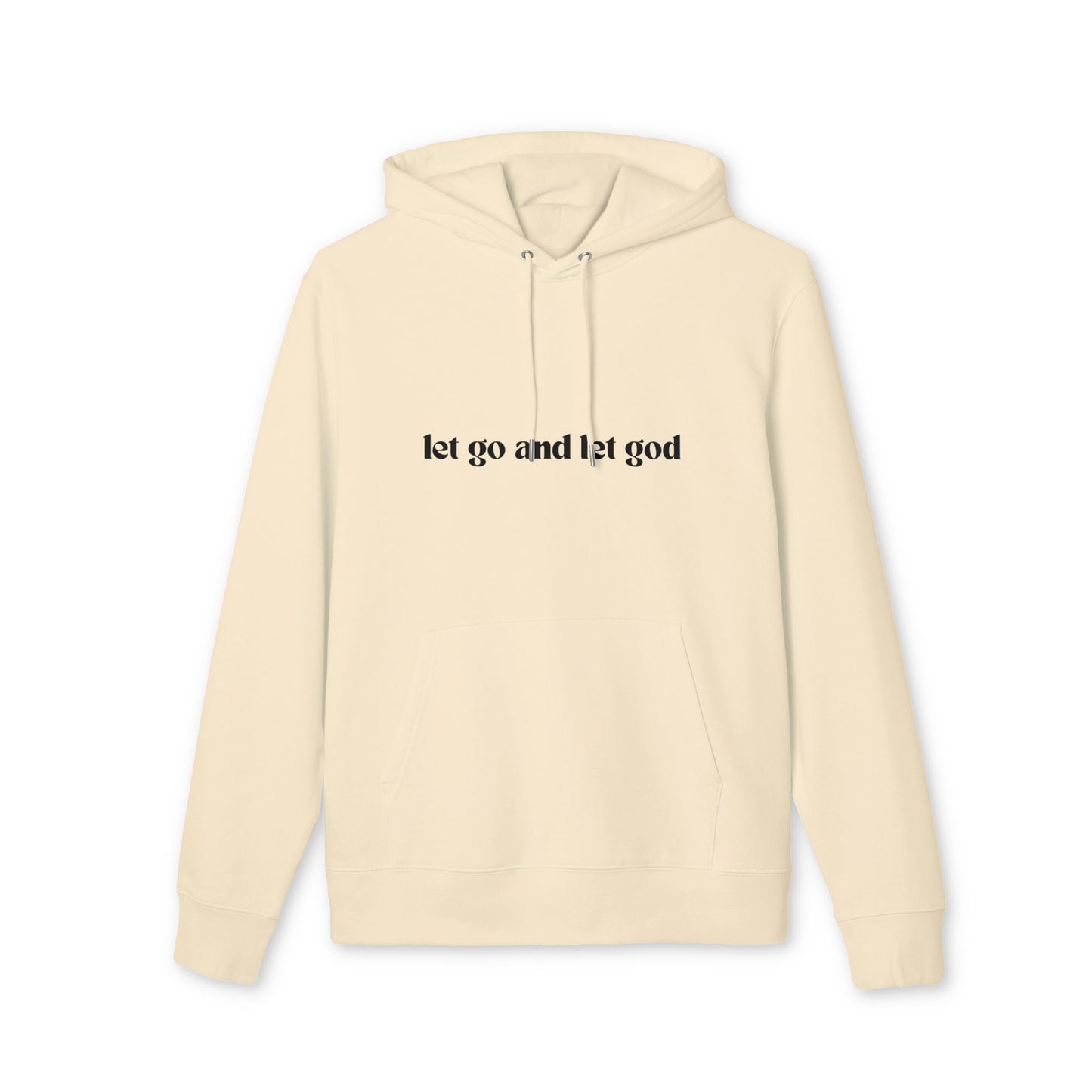 Let Go and Let God Organic Hoodie