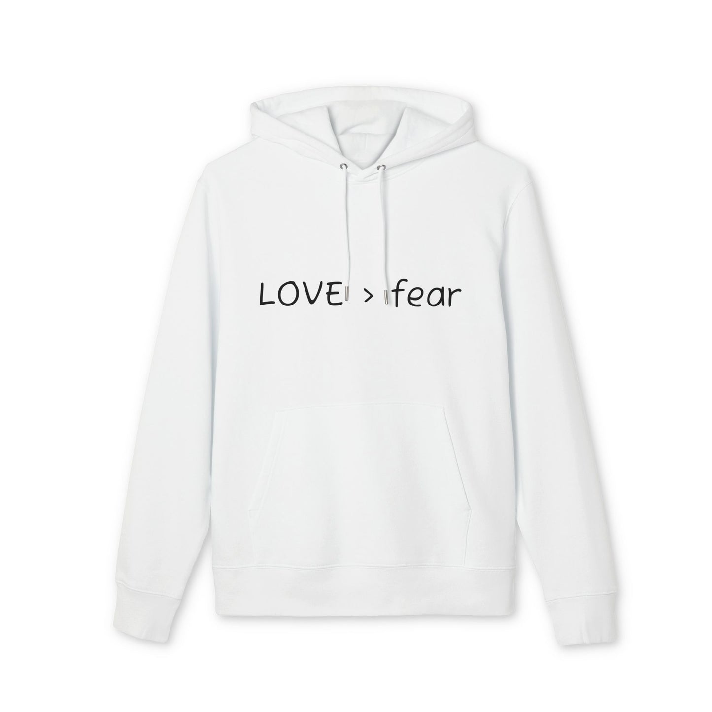 Love Over Fear Organic Hoodie