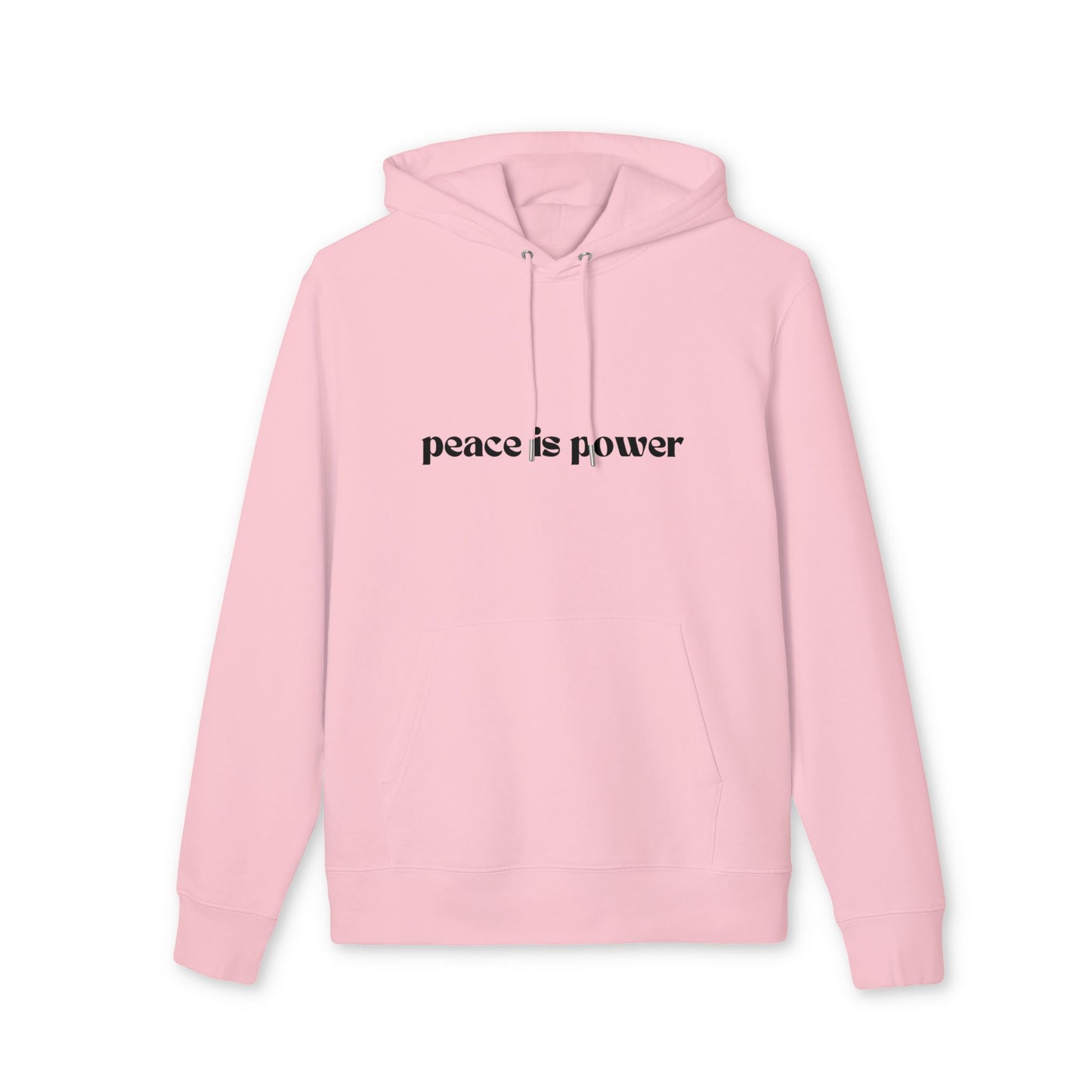 Peace is Power Organic Hoodie