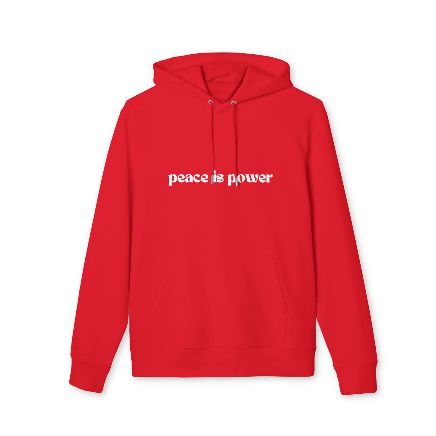 Peace is Power Organic Hoodie