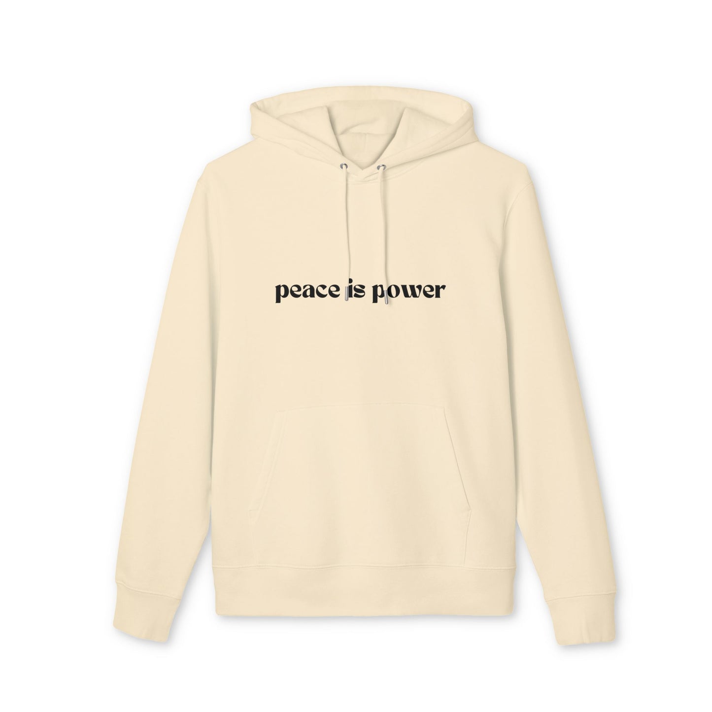 Peace is Power Organic Hoodie