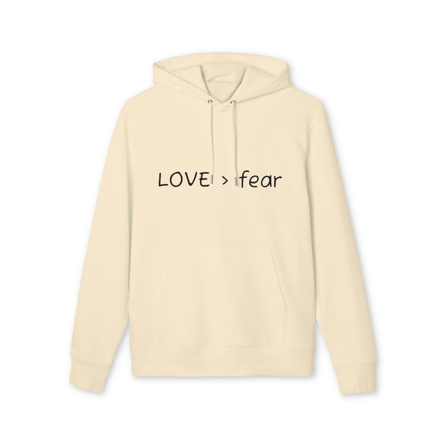 Love Over Fear Organic Hoodie