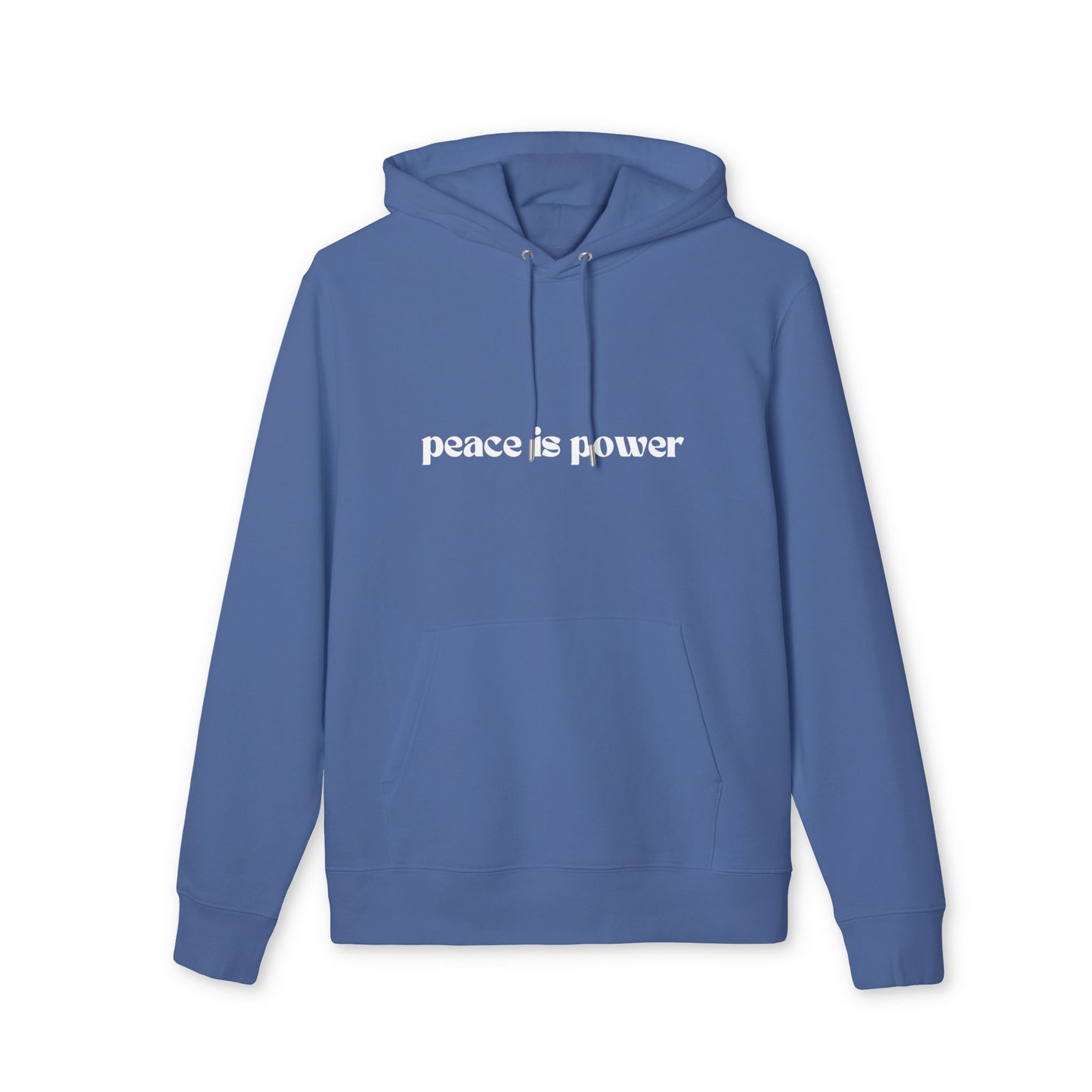 Peace is Power Organic Hoodie